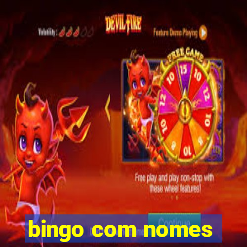 bingo com nomes